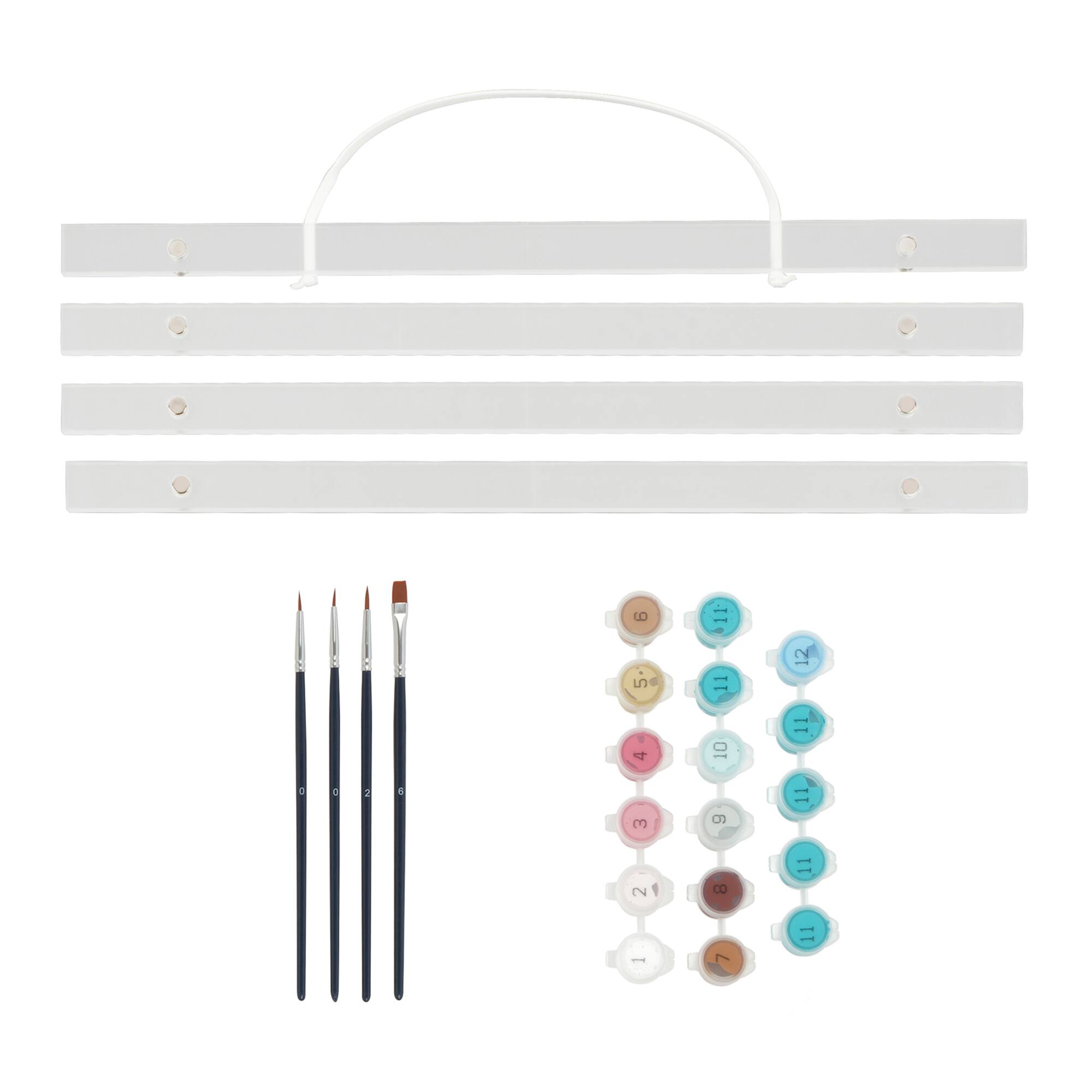 Jonathan Adler x Michaels 16" x 20" Flower Eye Paint-By-Number Kit